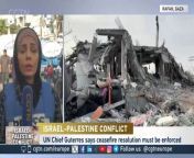 ‘One of the most intense, horrifying Israeli attacks on Rafah’ is how CGTN’s correspondent Noor Harazeen describes the last 24 hours in #Rafah. &#60;br/&#62;#Israel #Gaza #Palestine
