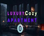Cozy Luxury Apartment in New York City with Fireplace ASMR Rain Ambience &#124; 2 Hour Relaxation&#60;br/&#62;&#60;br/&#62;Welcome to a two-hour immersive experience in a luxurious apartment nestled in the heart of New York City. Let the gentle crackle of the fireplace and the soothing sound of raindrops against the window transport you to a state of tranquility and relaxation. Whether you&#39;re winding down after a long day or simply seeking a moment of peace, this video promises to envelop you in the cozy embrace of urban serenity.&#60;br/&#62;&#60;br/&#62;&#60;br/&#62;مرحبًا بكم في تجربة غامرة لمدة ساعتين في شقة فاخرة تقع في قلب مدينة نيويورك. دع فرقعة المدفأة اللطيفة وصوت قطرات المطر الهادئة على النافذة ينقلك إلى حالة من الهدوء والاسترخاء. سواء كنت تسترخي بعد يوم طويل أو تبحث ببساطة عن لحظة من السلام، يعدك هذا الفيديو بأن يحيطك بحضن مريح من الصفاء الحضري.&#60;br/&#62;&#60;br/&#62;