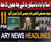 #QaziFaezIsa #PMShehbazSharif #IslamabadHighCourt #Headlines &#60;br/&#62;&#60;br/&#62;For the latest General Elections 2024 Updates ,Results, Party Position, Candidates and Much more Please visit our Election Portal: https://elections.arynews.tv&#60;br/&#62;&#60;br/&#62;Follow the ARY News channel on WhatsApp: https://bit.ly/46e5HzY&#60;br/&#62;&#60;br/&#62;Subscribe to our channel and press the bell icon for latest news updates: http://bit.ly/3e0SwKP&#60;br/&#62;&#60;br/&#62;ARY News is a leading Pakistani news channel that promises to bring you factual and timely international stories and stories about Pakistan, sports, entertainment, and business, amid others.&#60;br/&#62;&#60;br/&#62;Official Facebook: https://www.fb.com/arynewsasia&#60;br/&#62;&#60;br/&#62;Official Twitter: https://www.twitter.com/arynewsofficial&#60;br/&#62;&#60;br/&#62;Official Instagram: https://instagram.com/arynewstv&#60;br/&#62;&#60;br/&#62;Website: https://arynews.tv&#60;br/&#62;&#60;br/&#62;Watch ARY NEWS LIVE: http://live.arynews.tv&#60;br/&#62;&#60;br/&#62;Listen Live: http://live.arynews.tv/audio&#60;br/&#62;&#60;br/&#62;Listen Top of the hour Headlines, Bulletins &amp; Programs: https://soundcloud.com/arynewsofficial&#60;br/&#62;#ARYNews&#60;br/&#62;&#60;br/&#62;ARY News Official YouTube Channel.&#60;br/&#62;For more videos, subscribe to our channel and for suggestions please use the comment section.
