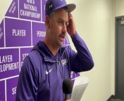 TCU Baseball was firing on all cylinders as the Frogs defeated Houston 14-1. TCU head coach Kirk Saarloos discusses the game.