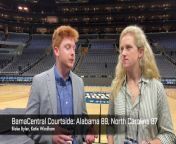 Final thoughts and takeaways from the court at Crypto Arena in Los Angeles after Alabama basketball upset North Carolina to advance to its second ever Elite Eight.