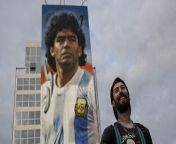 Maradona earned 91 caps for Argentina, and represented his country at four World Cups. His second goal against England in the 1986 World Cup quarter-final tie was voted &#92;