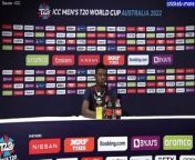 Alzarri Joseph (West Indies) Post-Match Press Conference &#124; WI v ZIM &#124; T20 World Cup 2022