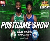 The Celtics look to even the series against the Philadelphia 76ers in Game 2 of their second round playoff series. Join A. Sherrod Blakely, Bobby Manning, Josue Pavon, Jimmy Toscano and host John Zannis as we break it all down.&#60;br/&#62;&#60;br/&#62;You can also listen and Subscribe to the Garden Report Postgame Show on iTunes, Spotify &amp; Stitcher as we go LIVE after every Celtics game. Watch the show LIVE after every game by subscribing to our YouTube Channels at @CelticsCLNS &amp; @CLNSMEDIA!&#60;br/&#62;&#60;br/&#62;This episode is sponsored by:&#60;br/&#62;&#60;br/&#62;FanDuel Sportsbook, the exclusive wagering partner of the CLNS Media Network. Get a NO SWEAT FIRST BET up to &#36;1000 DOLLARS when you visit https://FanDuel.com/BOSTON! That’s &#36;1000 back in BONUS BETS if your first bet doesn’t win.&#60;br/&#62;&#60;br/&#62;21+ in select states. First online real money wager only. &#36;10 Deposit req. Refund issued as non-withdrawable bonus bets that expire in 14 days. Restrictions apply. See full terms at www.fanduel.com/sportsbook. &#60;br/&#62;&#60;br/&#62;FanDuel is offering online sports wagering in Kansas under an agreement with Kansas Star Casino, LLC. Gambling Problem? Call 1-800-GAMBLER or visit www.FanDuel.com/RG (CO, IA, MI, NJ, OH, PA, IL, TN, VA), 1-800-NEXT-STEP or text NEXTSTEP to 53342 (AZ), 1-888-789-7777 or visit www.ccpg.org/chat (CT), 1-800-9-WITH-IT (IN), 1-800-522-4700 or visit www.ksgamblinghelp.com (KS), 1-877-770-STOP (LA), Gamblinghelplinema.org or call (800)-327-5050 for 24/7 support (MA), visit www.mdgamblinghelp.org (MD), 1-877-8-HOPENY or text HOPENY (467369) (NY), 1-800-522-4700 (WY), or visit www.1800gambler.net (WV).&#60;br/&#62;&#60;br/&#62;Athletic Greens. Visit https://athleticgreens.com/GARDEN for a FREE 1 year supply of immune-supporting Vitamin D &amp; 5 FREE travel packs with your first purchase!