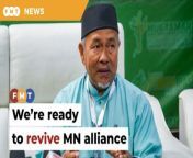 PAS deputy president Tuan Ibrahim Tuan Man believes most of Umno’s members still have a fondness for the Muafakat Nasional alliance.&#60;br/&#62;&#60;br/&#62;Read More: &#60;br/&#62;https://www.freemalaysiatoday.com/category/nation/2023/08/29/pas-ready-to-work-with-umno-again-but-not-with-pro-dap-leaders/&#60;br/&#62;&#60;br/&#62;Free Malaysia Today is an independent, bi-lingual news portal with a focus on Malaysian current affairs.&#60;br/&#62;&#60;br/&#62;Subscribe to our channel - http://bit.ly/2Qo08ry&#60;br/&#62;------------------------------------------------------------------------------------------------------------------------------------------------------&#60;br/&#62;Check us out at https://www.freemalaysiatoday.com&#60;br/&#62;Follow FMT on Facebook: http://bit.ly/2Rn6xEV&#60;br/&#62;Follow FMT on Dailymotion: https://bit.ly/2WGITHM&#60;br/&#62;Follow FMT on Twitter: http://bit.ly/2OCwH8a &#60;br/&#62;Follow FMT on Instagram: https://bit.ly/2OKJbc6&#60;br/&#62;Follow FMT on TikTok : https://bit.ly/3cpbWKK&#60;br/&#62;Follow FMT Telegram - https://bit.ly/2VUfOrv&#60;br/&#62;Follow FMT LinkedIn - https://bit.ly/3B1e8lN&#60;br/&#62;Follow FMT Lifestyle on Instagram: https://bit.ly/39dBDbe&#60;br/&#62;------------------------------------------------------------------------------------------------------------------------------------------------------&#60;br/&#62;Download FMT News App:&#60;br/&#62;Google Play – http://bit.ly/2YSuV46&#60;br/&#62;App Store – https://apple.co/2HNH7gZ&#60;br/&#62;Huawei AppGallery - https://bit.ly/2D2OpNP&#60;br/&#62;&#60;br/&#62;#FMTNews #MuafakatNasional #TuanIbrahimTuanMan #PasirSalakBangkit