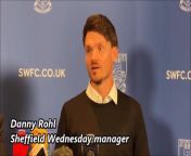 New Sheffield Wednesday manager Danny Rohl and chairman &#60;br/&#62;Dejphon Chansiri meet the media at Hillsborough after the former&#39;s appointment to succeed Xisco Munoz