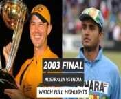 It is Australia and India who meet in the final of the 2023 World Cup. The tournament has thus come full circle for both sides and for India in particular, they might feel the same in other ways as well. Australia and India had faced each other in their opening game in Chennai. At the time, India had managed to beat them by six wickets despite three wickets inside the the first two overs.&#60;br/&#62;The two sides have faced each other a total of 150 times in ODIs. Australia have won 83 of then and India 57. They have faced each other 13 times in the World Cup. Australia have won eight times and India have won five. Let&#39;s take a brief look at the matches between India and Australia over the years in the World Cup.&#60;br/&#62;The first time ever that India and Australia faced each other in a World Cup game was in 1983. Australia won the toss and chose to bat, going on to score 320/9 thanks to Trevor Chappell&#39;s 110. India captain Kapil Dev took five wickets and then top scored with a whirlwind 40 in 27. But India were all out for 158 and lost the match by 162 runs.&#60;br/&#62;&#60;br/&#62;June 20, 1983 - India win by 118 runs in Chelmsford&#60;br/&#62;The two sides later met once again in the tournament and this time, India were on the right side of the result. Kapil Dev won the toss and chose to bat first. Yashpal Sharma top scored with 40 runs and India were all out for 247. Four-wicket hauls from Madan Lal and Roger Binny then helped India blow away the Australians for 129 runs and win the match by 118 runs.&#60;br/&#62;India&#39;s first World Cup final since 2003 and the first time Australia were facing them in the summit clash of this tournament. Captain Ricky Ponting smashed an unbeaten 140 in 121 balls as Australia batted first and scored 359/2. India put up a commendable effort in chasing the mammoth total but they never really stood a chance, losing by 125 runs.