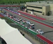 Starting on the front row, Shane van Gisbergen leads the field to the green flag to begin the NASCAR Xfinity Series race at Circuit of The Americas.