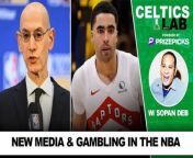 Fans of the Boston Celtics (and, truthfully, the entire league) can&#39;t watch their favorite team without a gambling segment, an ad about betting, or an opportunity to gamble. And when the game ends, more and more of the players playing it are jumping on their podcasts to talk about it.&#60;br/&#62;&#60;br/&#62;With the lines between multiple, entangled businesses that make up the NBA ecosphere blurring more with every passing day, what are the benefits -- and more importantly, the risks -- of these phenomenons? Is the ubiquity of sports gambling here to stay? Can we expect the same objectivity from NBA players acting as new media as we can from the old? And what potential concerns might be coming down the pike that we have yet to even think of?&#60;br/&#62;&#60;br/&#62;To talk about the blurred lines of today&#39;s NBA landscape (and a bit about the Celtics), the hosts of the CLNS Media &#92;