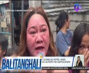 Hindi raw kumbinsido?&#60;br/&#62;&#60;br/&#62;&#60;br/&#62;Balitanghali is the daily noontime newscast of GTV anchored by Raffy Tima and Connie Sison. It airs Mondays to Fridays at 10:30 AM (PHL Time). For more videos from Balitanghali, visit http://www.gmanews.tv/balitanghali.&#60;br/&#62;&#60;br/&#62;#GMAIntegratedNews #KapusoStream&#60;br/&#62;&#60;br/&#62;Breaking news and stories from the Philippines and abroad:&#60;br/&#62;GMA Integrated News Portal: http://www.gmanews.tv&#60;br/&#62;Facebook: http://www.facebook.com/gmanews&#60;br/&#62;TikTok: https://www.tiktok.com/@gmanews&#60;br/&#62;Twitter: http://www.twitter.com/gmanews&#60;br/&#62;Instagram: http://www.instagram.com/gmanews&#60;br/&#62;&#60;br/&#62;GMA Network Kapuso programs on GMA Pinoy TV: https://gmapinoytv.com/subscribe