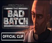 Take a look at this latest clip from Episode 8 of Star Wars: The Bad Batch Final Season titled &#39;Bad Territory&#39; as Hunter and Wrecker take on a dangerous mission with Fennec Shand, Omega attempts to help Crosshair with techniques that are outside of his nature. &#60;br/&#62;&#60;br/&#62;Star Wars: The Bad Batch is executive produced by Dave Filoni (“Ahsoka,” “The Mandalorian”), Athena Portillo (“Star Wars: The Clone Wars,” “Star Wars Rebels”), Brad Rau (“Star Wars Rebels,” “Star Wars Resistance”), Jennifer Corbett (“Star Wars Resistance,” “NCIS”) and Carrie Beck (&#92;
