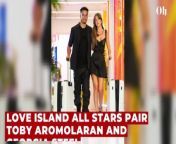 Love Island’s Toby Aromolaran and Georgia Steel split weeks after exiting the All Stars villa from georgia gardner 9 news sydney 2021