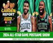 The Garden Report goes live from All-Star Weekend! Bobby Manning and Josue Pavon go LIVE to recap All-Star Weekend and Sunday&#39;s All-Star game!&#60;br/&#62;&#60;br/&#62;This episode of the Garden Report is brought to you by:&#60;br/&#62;&#60;br/&#62;Get buckets with your first bet on FanDuel, America’s Number One Sportsbook. Because right now, NEW customers get ONE HUNDRED AND FIFTY DOLLARS in BONUS BETS with any winning FIVE DOLLAR BET! That’s A HUNDRED AND FIFTY BUCKS – if your bet wins! Just, visit FanDuel.com/BOSTON and shoot your shot!&#60;br/&#62;&#60;br/&#62;Bet on all your favorite NBA players and teams with:&#60;br/&#62;&#60;br/&#62;● Quick Bets&#60;br/&#62;● Live Same Game Parlays&#60;br/&#62;● Exclusive Props&#60;br/&#62;● And more!&#60;br/&#62;&#60;br/&#62;FanDuel, Official Sportsbook Partner of the NBA.&#60;br/&#62;&#60;br/&#62;DISCLAIMER: Must be 21+ and present in select states. First online real money wager only. &#36;10 first deposit required. Bonus issued as nonwithdrawable bonus bets that expire 7 days after receipt. See terms at sportsbook.fanduel.com. FanDuel is offering online sports wagering in Kansas under an agreement with Kansas Star Casino, LLC. Gambling Problem? Call 1-800-GAMBLER or visit FanDuel.com/RG in Colorado, Iowa, Michigan, New Jersey, Ohio, Pennsylvania, Illinois, Kentucky, Tennessee, Virginia and Vermont. Call 1-800-NEXT-STEP or text NEXTSTEP to 53342 in Arizona, 1-888-789-7777 or visit ccpg.org/chat in Connecticut, 1-800-9-WITH-IT in Indiana, 1-800-522-4700 or visit ksgamblinghelp.com in Kansas, 1-877-770-STOP in Louisiana, visit mdgamblinghelp.org in Maryland, visit 1800gambler.net in West Virginia, or call 1-800-522-4700 in Wyoming. Hope is here. Visit GamblingHelpLineMA.org or call (800) 327-5050 for 24/7 support in Massachusetts or call 1-877-8HOPE-NY or text HOPENY in New York.&#60;br/&#62;&#60;br/&#62;#Celtics #NBA #GardenReport #CLNS