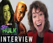 “She-Hulk: Attorney At Law” stars Tatiana Maslany (Jennifer Walters/She-Hulk) and Jon Bass (Todd Phelps / Hulk Todd), as well as head writer Jessica Gao and director Kat Coiro discuss Season One and its amazing finale in this interview with CinemaBlend&#39;s Sean O&#39;Connell.