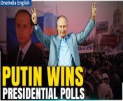 Vladimir Putin&#39;s landslide victory in Russia&#39;s Presidential election, securing 87.8% of the vote, marks a historic triumph amidst widespread criticism. The win propels Putin into a new six-year term, positioning him to become Russia&#39;s longest-serving leader. In his victory speech, Putin emphasized Russia&#39;s strategic interests and denounced Western interventionism, signaling continuity in Russian politics and raising concerns about democratic principles.&#60;br/&#62; &#60;br/&#62;#VladimirPutin #Russia #RussiaElections #RussiaElectionnews #VladimirPutinnnews #Ukrainewar #Stalin #Worldnews #Oneindia #Oneindianews&#60;br/&#62;~PR.152~ED.102~GR.125~HT.96~