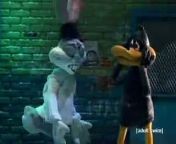 Bug&#39;s Bunny and Daffy Duck in a Rap Battle.