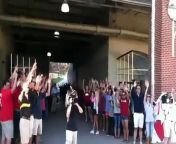 Fans support hogs on Wed after Bama game