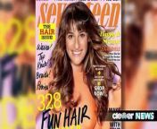 Lea Michele is looking fit on the April cover of Seventeen magazine.