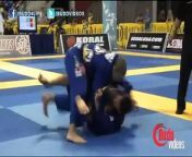 Qualifying match from the 2012 BJJ world championships