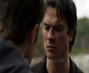 Damon (Ian Somerhalder) and Stefan (Paul Wesley) must join forces against Cade (guest star Wolé Parks) in order to save Elena’s casket. Meanwhile, Caroline (Candice King) and Alaric (Matt Davis) deal with their daughters’ burgeoning magical powers. Pascal Verschooris directed the episode written by Brett Matthews &amp; Shukree Hassan Tilghman (#814). Original airdate 2/24/2017
