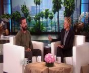 He told Ellen about the special relationship that helped him through his most difficult times... the one with his mom.