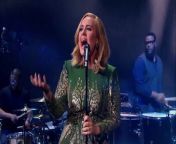 Adele live at the BBC - 20/11/15