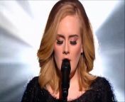 Adele performed “Hello” live at the 2015 NRJ Music Awards on Saturday.