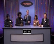 Jimmy and Taraji P. Henson team up against The Roots&#39; Questlove and Tariq in the game Password.