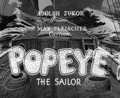 Popeye the Saylor - A Clean Shaven Man from shaven