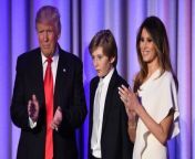 Donald Trump and Melania's relationship under scrutiny after 'awkward' moment caught on video from under arm girlw