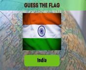 Guess the Country by the Flag is the ultimate geography quiz that will test your knowledge of world flags. Challenge your brain and see if you can correctly identify each country based on its flag. This mind-boggling quiz will put your flag recognition skills to the test and keep you entertained for hours. With over 50 flags to guess from, you&#39;ll improve your geography knowledge while having fun. So, are you ready to take on this exhilarating flag quiz? Test your skills now and see how many countries you can guess correctly! &#60;br/&#62;&#60;br/&#62;#QuizGenius&#60;br/&#62;#quizzes &#60;br/&#62;#quiz