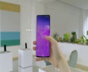 Galaxy S10 all with yellow text O