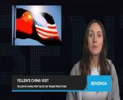 US Treasury Secretary Janet Yellen is scheduled to arrive in China on Friday for four days of meetings. Her itinerary includes meetings with senior officials in Guangzhou and Beijing. Topics of discussion will include unfair trade practices, Chinese industrial overcapacity, expanding bilateral cooperation on countering illicit finance, and climate change. Guangdong province, where she will meet officials, is China&#39;s top exporting region, particularly for manufactured goods. Improving US-China communication on economic issues is a goal after a period of limited engagement between the two countries.