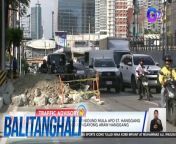 Planuhin ang pagbiyahe dahil may road repairs sa ilang major roads sa Metro Manila&#60;br/&#62;&#60;br/&#62;&#60;br/&#62;Balitanghali is the daily noontime newscast of GTV anchored by Raffy Tima and Connie Sison. It airs Mondays to Fridays at 10:30 AM (PHL Time). For more videos from Balitanghali, visit http://www.gmanews.tv/balitanghali.&#60;br/&#62;&#60;br/&#62;#GMAIntegratedNews #KapusoStream&#60;br/&#62;&#60;br/&#62;Breaking news and stories from the Philippines and abroad:&#60;br/&#62;GMA Integrated News Portal: http://www.gmanews.tv&#60;br/&#62;Facebook: http://www.facebook.com/gmanews&#60;br/&#62;TikTok: https://www.tiktok.com/@gmanews&#60;br/&#62;Twitter: http://www.twitter.com/gmanews&#60;br/&#62;Instagram: http://www.instagram.com/gmanews&#60;br/&#62;&#60;br/&#62;GMA Network Kapuso programs on GMA Pinoy TV: https://gmapinoytv.com/subscribe