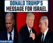 Former US President Donald Trump criticized Israel&#39;s handling of the conflict with Hamas, urging a swift conclusion for a decisive victory. He warned that prolonged conflict risks losing global support and criticized Israel&#39;s media strategy, arguing it undermines public relations efforts. Trump&#39;s intervention adds complexity to the ongoing debate. &#60;br/&#62; &#60;br/&#62;#DonaldTrump #JoeBiden #USPresident #Israel #IsraelGaza #Gazawar #Israelwar #worldnews #Oneindia #Oneindianews&#60;br/&#62; &#60;br/&#62;&#60;br/&#62;~ED.194~GR.121~