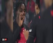 WATCH: Bayer Leverkusen players light up imaginary blunt in goal celebration from girl day celebration