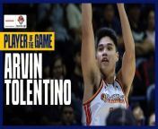 PBA Player of the Game Highlights: Arvin Tolentino steers NorthPort to win No. 4 vs. TNT from www com la natok win