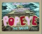 Popeye The Sailor - I Wanna Be A Lifeguard (Colorized)Popeye Cartoon (2) from la palette by color riche