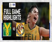 UAAP Game Highlights: FEU takes revenge on UST, gets Final Four slot from fnf take over but everey one sing it