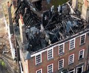 Drone footage shows destruction to historic London pub caused by huge fire from fire resource advisor read