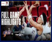 PBA Game Highlights: Converge earns win No. 1, nips Meralco from big boom saree change nip out
