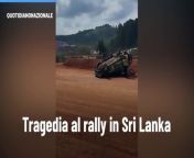 Tragedia al rally in Sri Lanka from sri lankan pregnant aunty