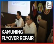 Kamuning flyover repair starts on May 1&#60;br/&#62;&#60;br/&#62;Metropolitan Manila Development Authority acting chairman Romando Artes presides over a meeting with the representatives of the Department of Public Works and Highways on the repair of the Kamuning flyover in Quezon City slated on May 1, 2024. &#60;br/&#62;&#60;br/&#62;The repair will partially close the flyover for 11 months. &#60;br/&#62;&#60;br/&#62;Motorists were advised to use alternate routes during the duration of the repair. &#60;br/&#62;&#60;br/&#62;Video by John Orven Verdote&#60;br/&#62;&#60;br/&#62;Subscribe to The Manila Times Channel - https://tmt.ph/YTSubscribe&#60;br/&#62; &#60;br/&#62;Visit our website at https://www.manilatimes.net&#60;br/&#62; &#60;br/&#62; &#60;br/&#62;Follow us: &#60;br/&#62;Facebook - https://tmt.ph/facebook&#60;br/&#62; &#60;br/&#62;Instagram - https://tmt.ph/instagram&#60;br/&#62; &#60;br/&#62;Twitter - https://tmt.ph/twitter&#60;br/&#62; &#60;br/&#62;DailyMotion - https://tmt.ph/dailymotion&#60;br/&#62; &#60;br/&#62; &#60;br/&#62;Subscribe to our Digital Edition - https://tmt.ph/digital&#60;br/&#62; &#60;br/&#62; &#60;br/&#62;Check out our Podcasts: &#60;br/&#62;Spotify - https://tmt.ph/spotify&#60;br/&#62; &#60;br/&#62;Apple Podcasts - https://tmt.ph/applepodcasts&#60;br/&#62; &#60;br/&#62;Amazon Music - https://tmt.ph/amazonmusic&#60;br/&#62; &#60;br/&#62;Deezer: https://tmt.ph/deezer&#60;br/&#62;&#60;br/&#62;Tune In: https://tmt.ph/tunein&#60;br/&#62;&#60;br/&#62;#themanilatimes &#60;br/&#62;#philippines&#60;br/&#62;#mmda &#60;br/&#62;#roadwork