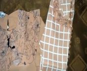 Baby Girls Blinded full sleeves dress design with fancy Jean's from mehendir design