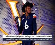 Updated list of verbal commits in the UVA football recruiting class of 2023.