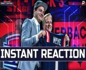 Join CLNS Media&#39;s Taylor Kyles, John Zannis, and Mike Kadlick for the Patriots Draft Central show, where they provide instant reactions to Round 1 of the 2024 NFL Draft. Tune in as they delve into the New England Patriots&#39; strategic decision to select quarterback Drake Maye with the 3rd overall pick. Don’t miss their analysis on how this key selection could impact the team&#39;s future &#60;br/&#62;&#60;br/&#62;Get in on the excitement with PrizePicks, America’s No. 1 Fantasy Sports App, where you can turn your hoops knowledge into serious cash. Download the app today and use code CLNS for a first deposit match up to &#36;100! Pick more. Pick less. It’s that Easy!