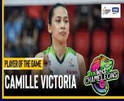 PVL Player of the Game Highlights: Cams Victoria shines bright for Nxled from lizard cam