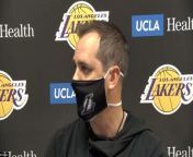 Lakers Coach Frank Vogel Gives An Update On Rajon Rondo from rajon hotta mp4