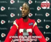 Kansas City Chiefs running back Le&#39;Veon Bell discusses his patience and running style.