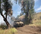 Israeli soldiers take part in military and aerial supply exercises near the town of Katzrin in the Israel-annexed Golan Heights. Israel bombarded Rafah on 7 May and the military said ground troops conducted &#92;